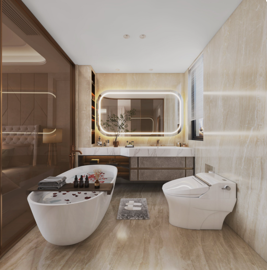 现代港式轻奢平层设计-15