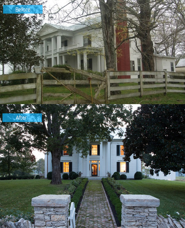 田纳西州农舍美丽翻新保留历史项目丨美国田纳西丨HS2 Architecture-4