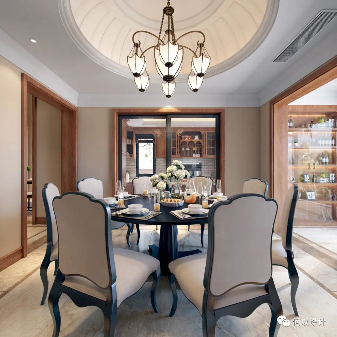 欣家装饰呈现的“美式混搭”设计-38