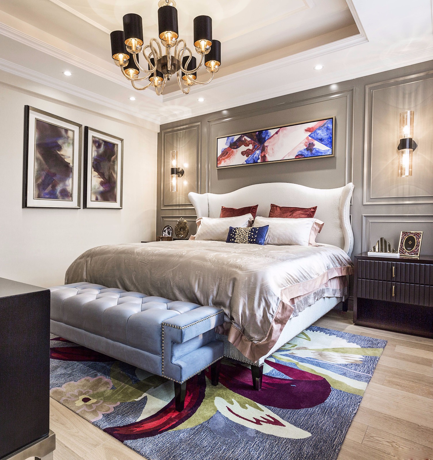 经典与现代共舞 | 打造优雅自然居住空间-13