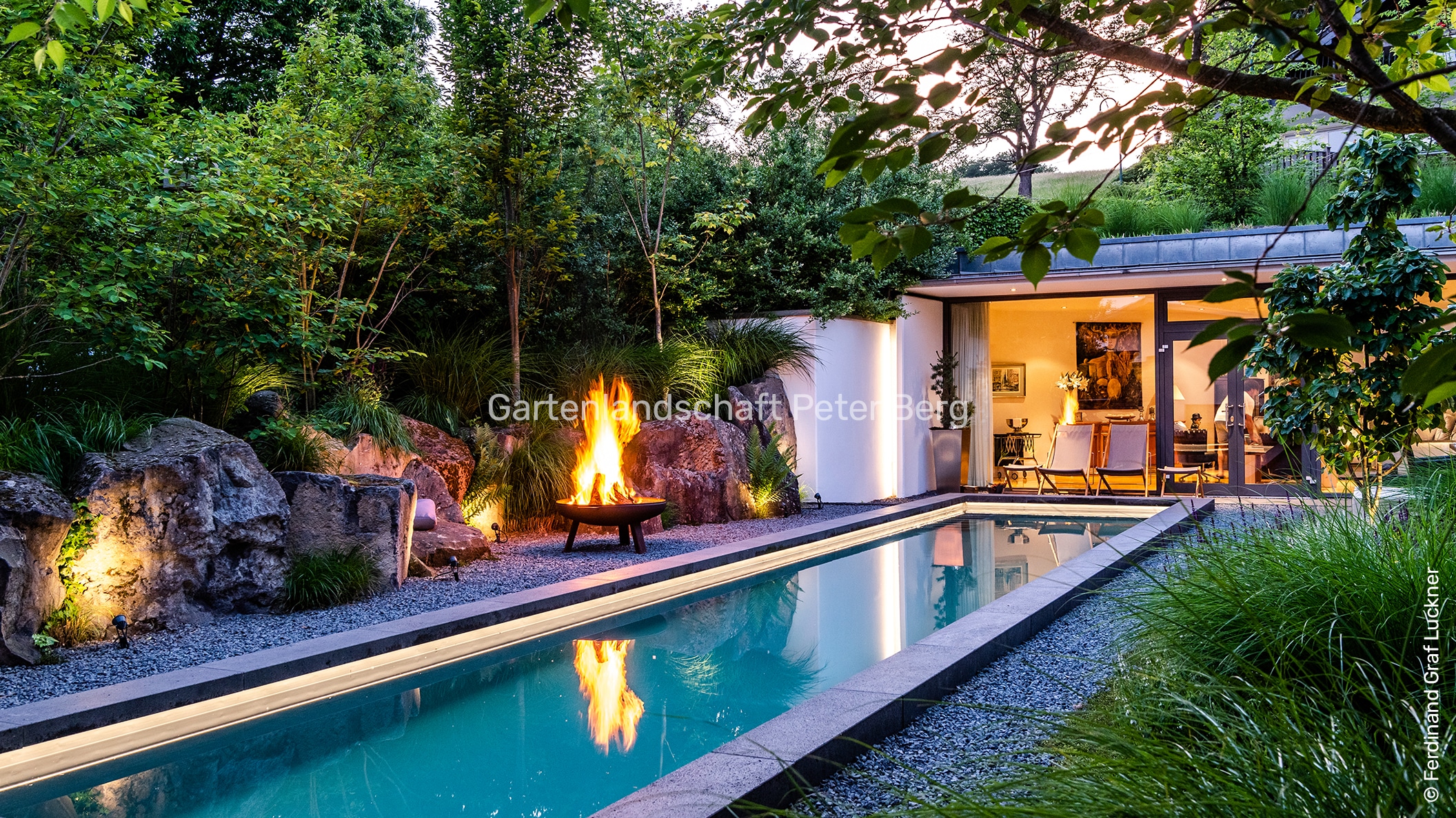 阿尔河谷的中庭花园丨GartenLandschaft-2