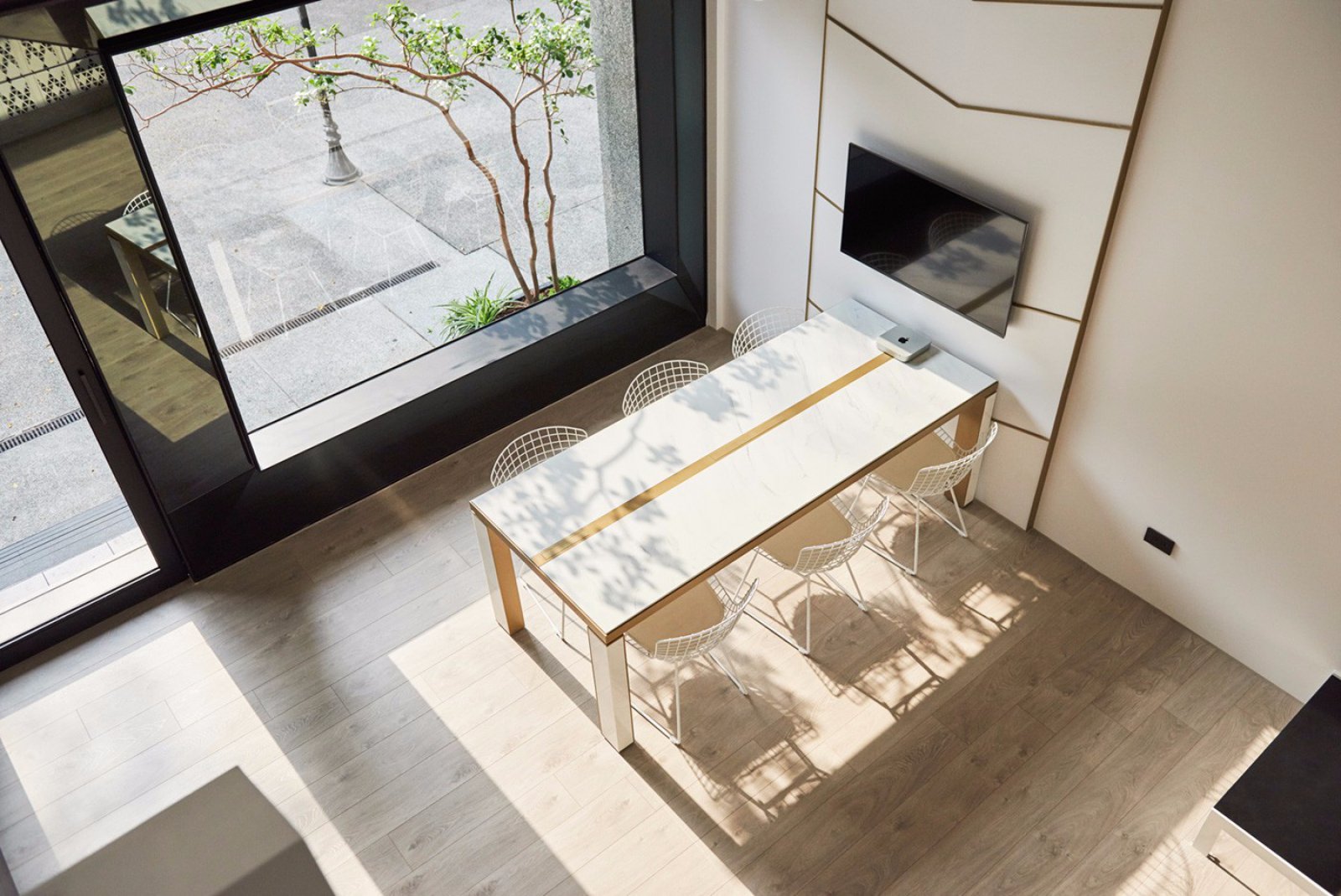 简约风格loft工作室-7