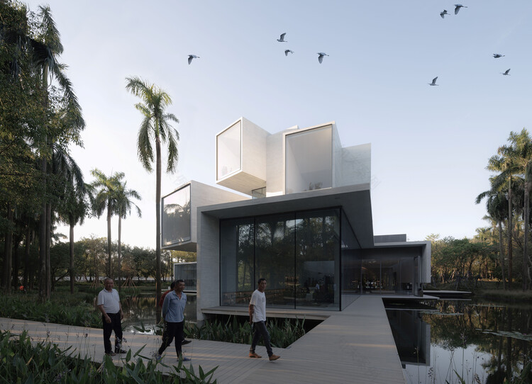 顺德云鹭湿地博物馆丨中国佛山丨Link-Arc建筑事务所-6