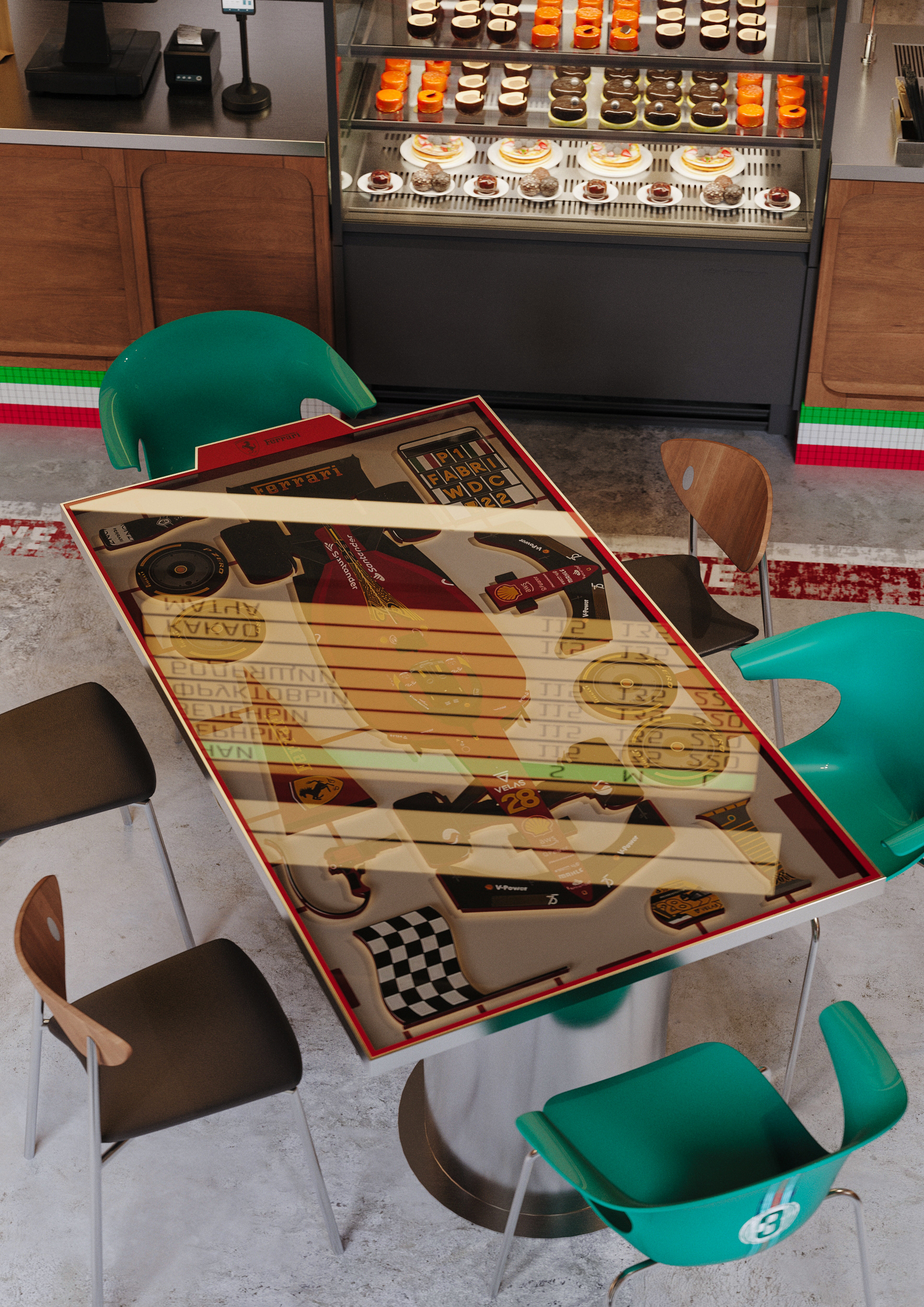 发动机(这里IL是意大利语定冠词,MOTORRE是发动机的意大利语拼写 ) 丨俄罗斯莫斯科-6