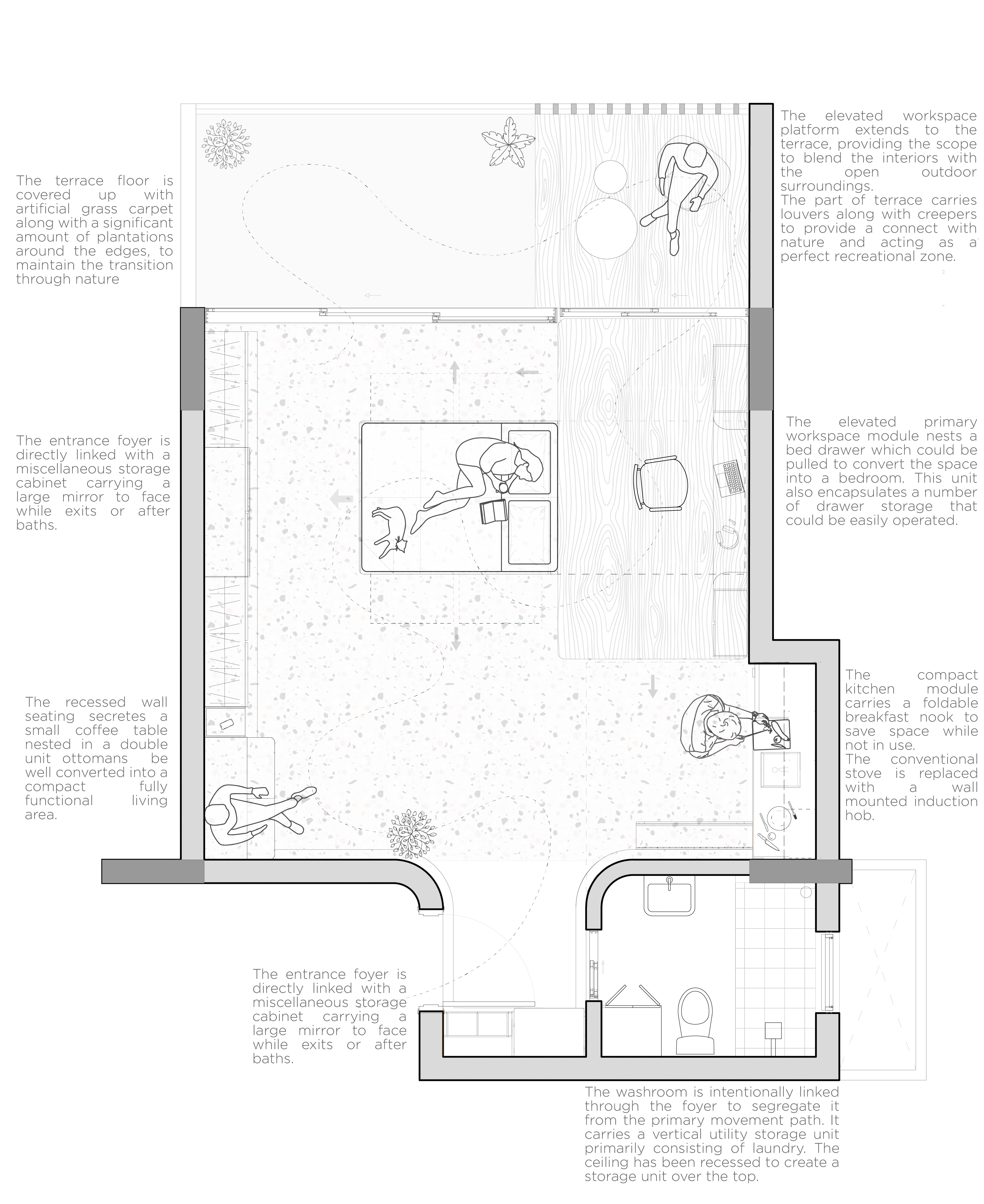 一字型单身公寓室内设计-6
