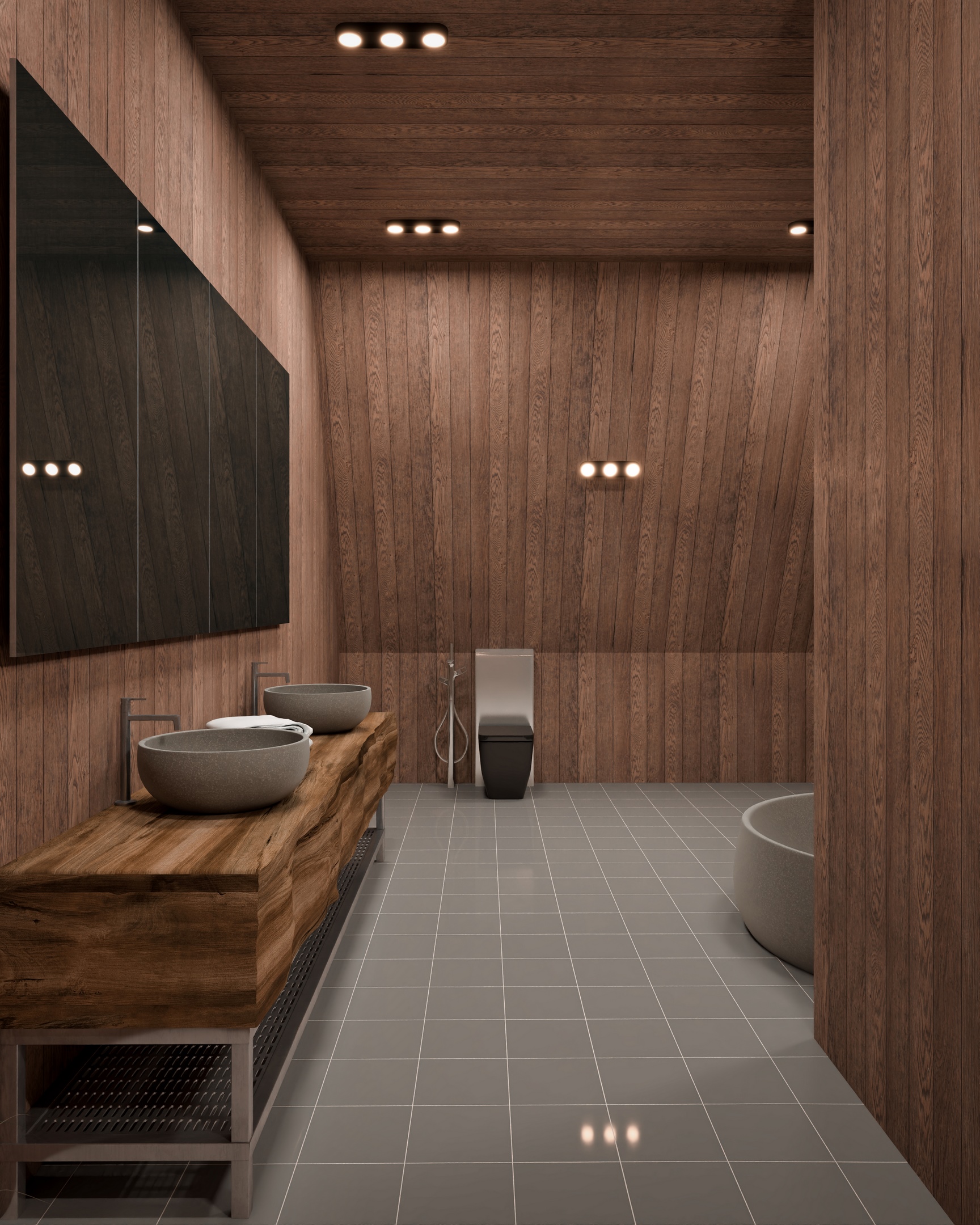 Modern Aframe cabin l interior design-2