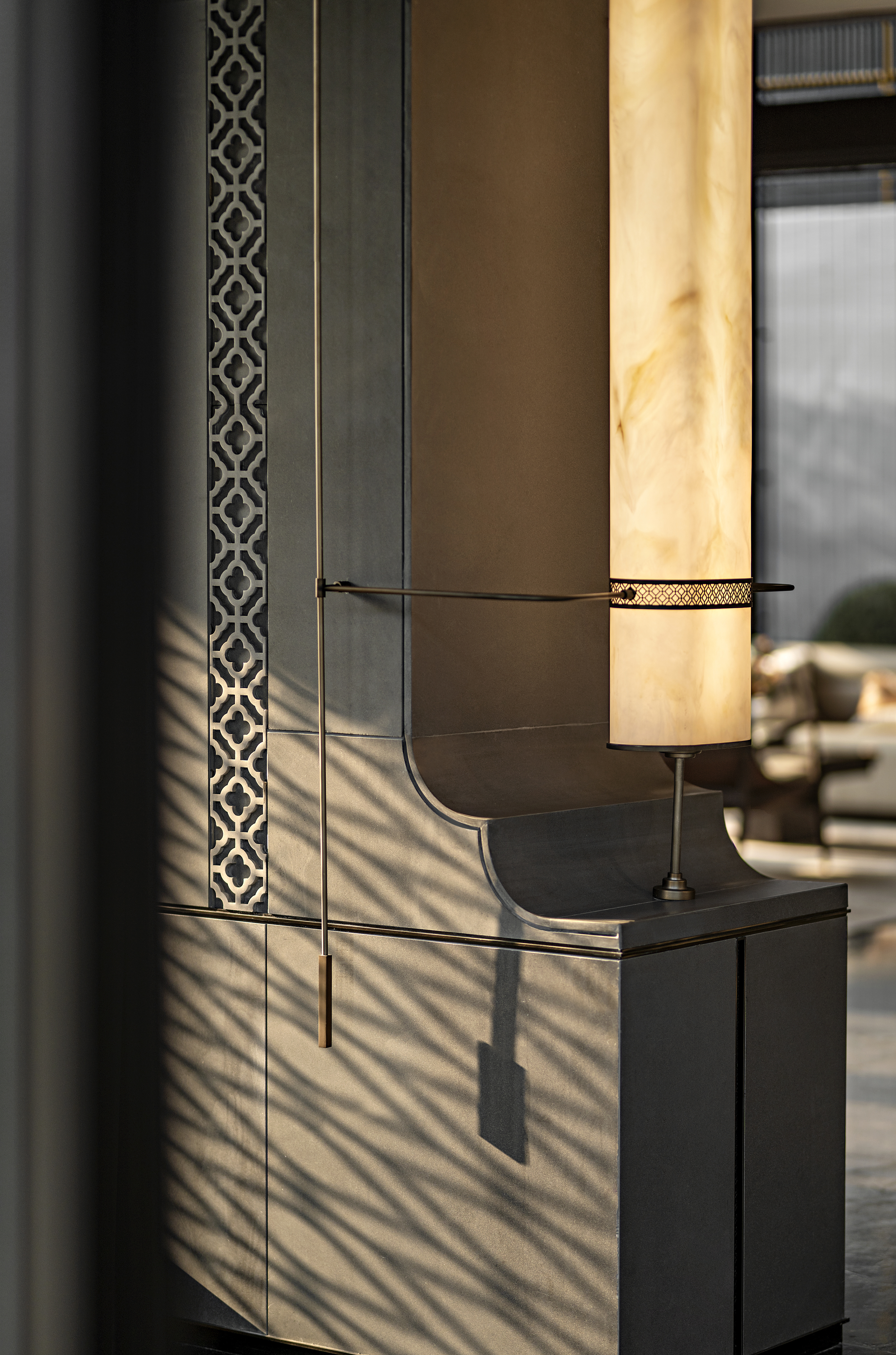 深圳盘石设计 | 700㎡中式售楼处，墨香雅韵，风雅成赋-31