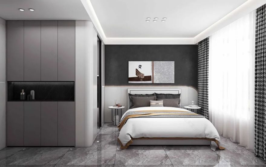 商丘 140㎡现代简约三居室设计丨中国商丘丨王世江-43