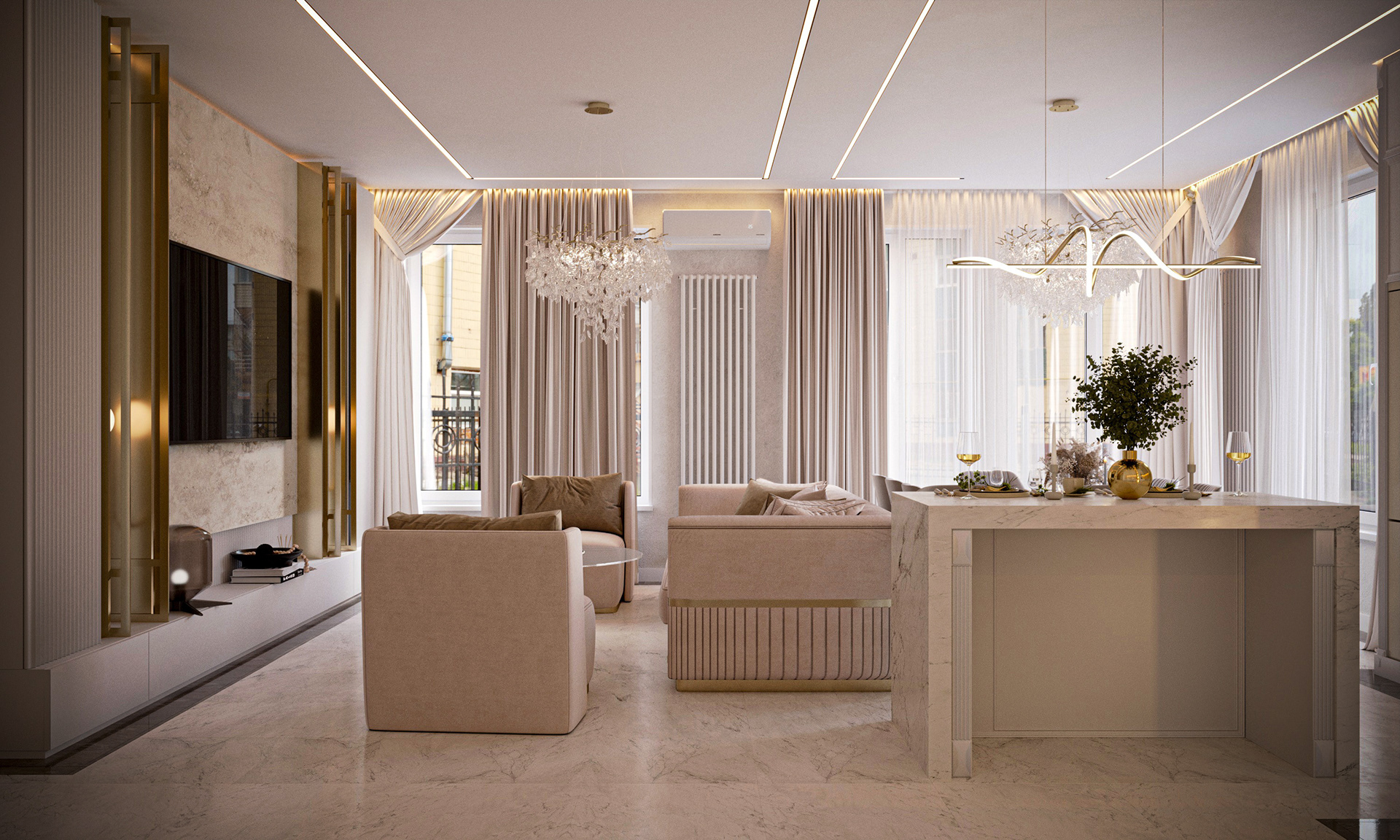 ЖК МЕЙ 室内设计-17