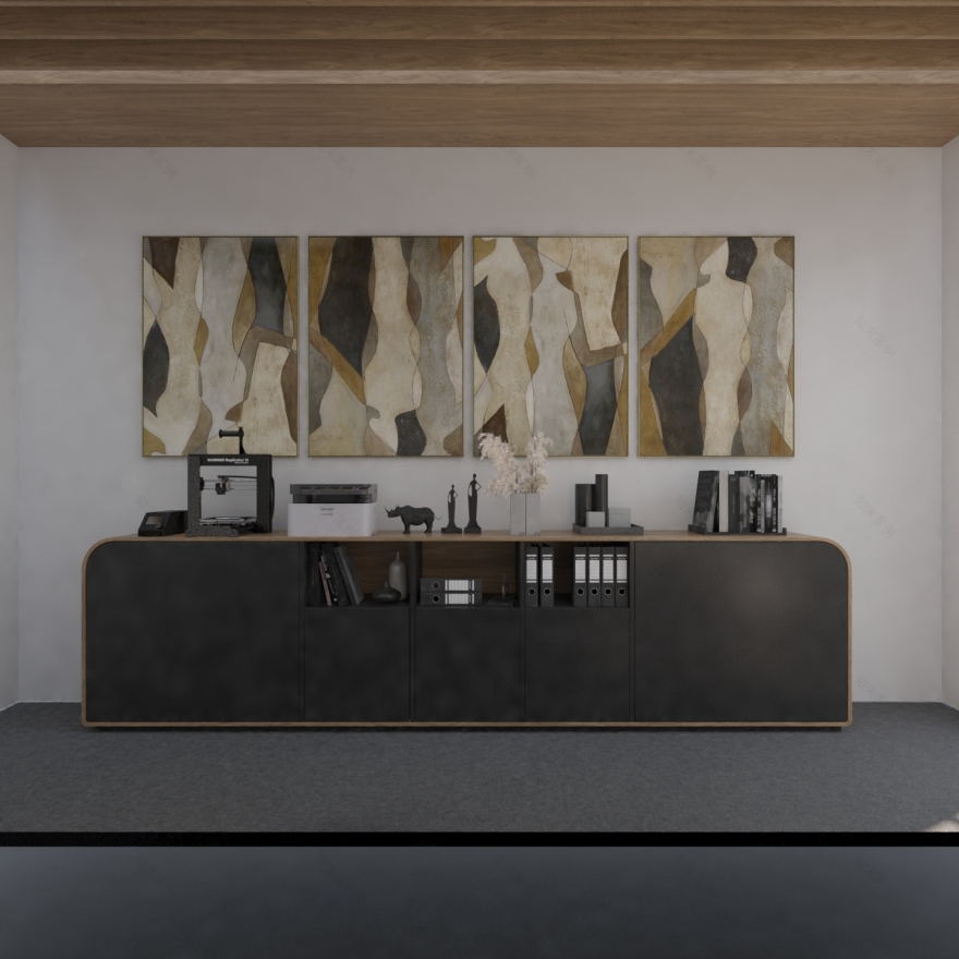 极简主义书房室内设计-8