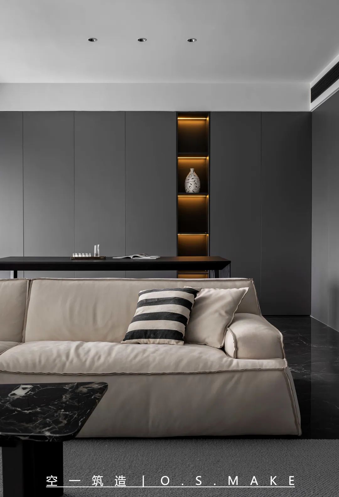 现代极简之家丨中国重庆丨空一筑造-46