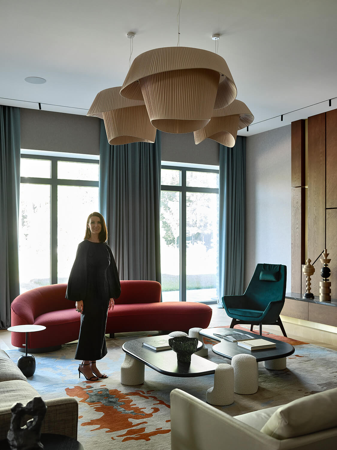 伊斯特拉河畔住宅丨俄罗斯莫斯科丨Alisa Shabelnikova-45