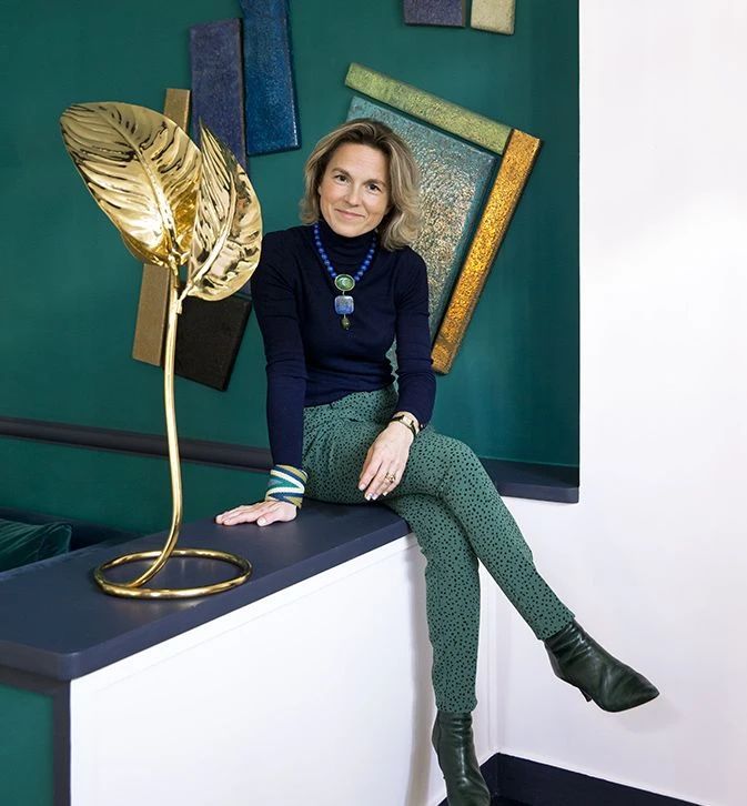 巴黎色彩公寓丨法国巴黎丨AnneSophie Pailleret-0