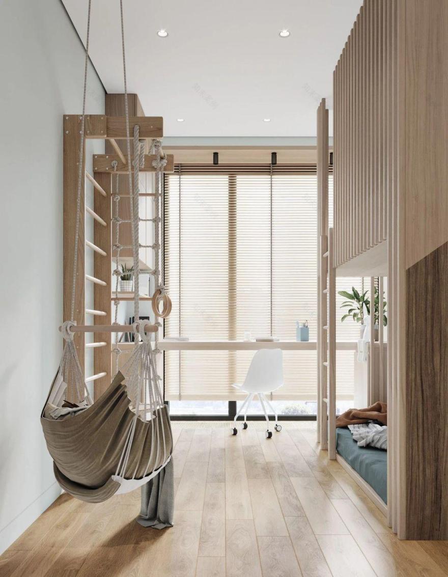 顾念安 88㎡现代素雅家居设计,简约中见精致-43