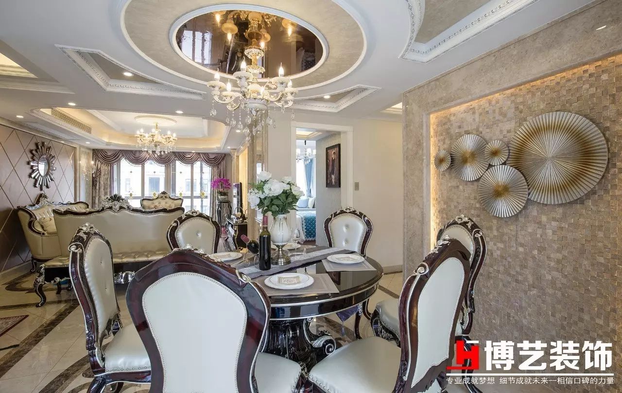 《镜中花》欧式新古典浪漫空间设计-21