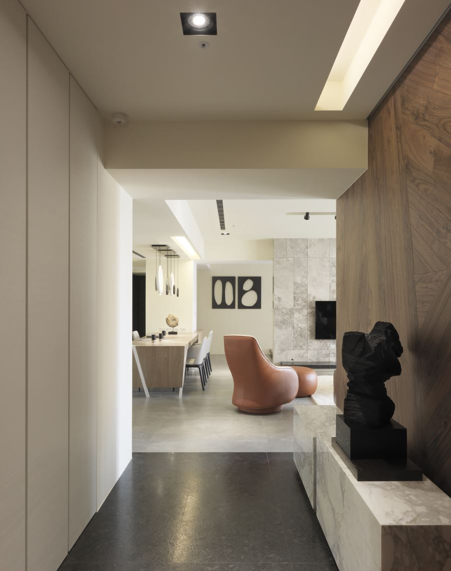 211m²生活美学住宅  明代室内设计-0