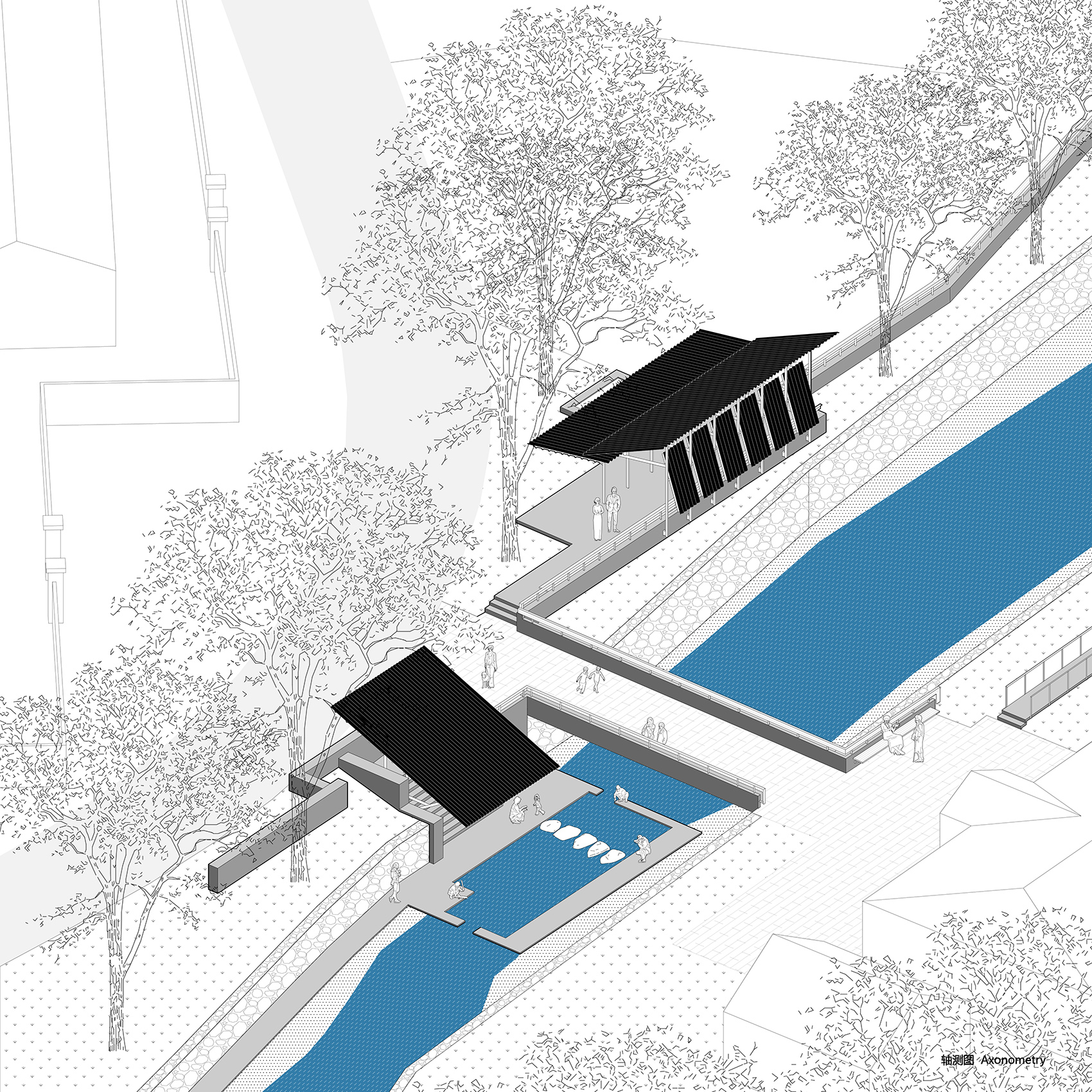 牛角冲村滨水空间改造丨中国六安丨傅英斌工作室-19