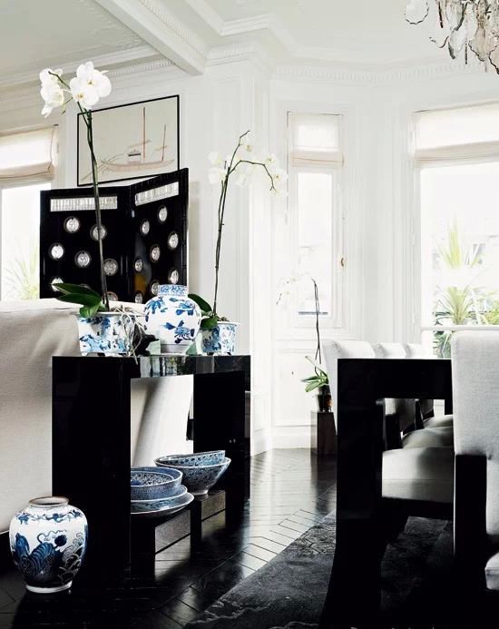 豪华别墅 现代风格时装大师高田贤三华丽的巴黎新家-6