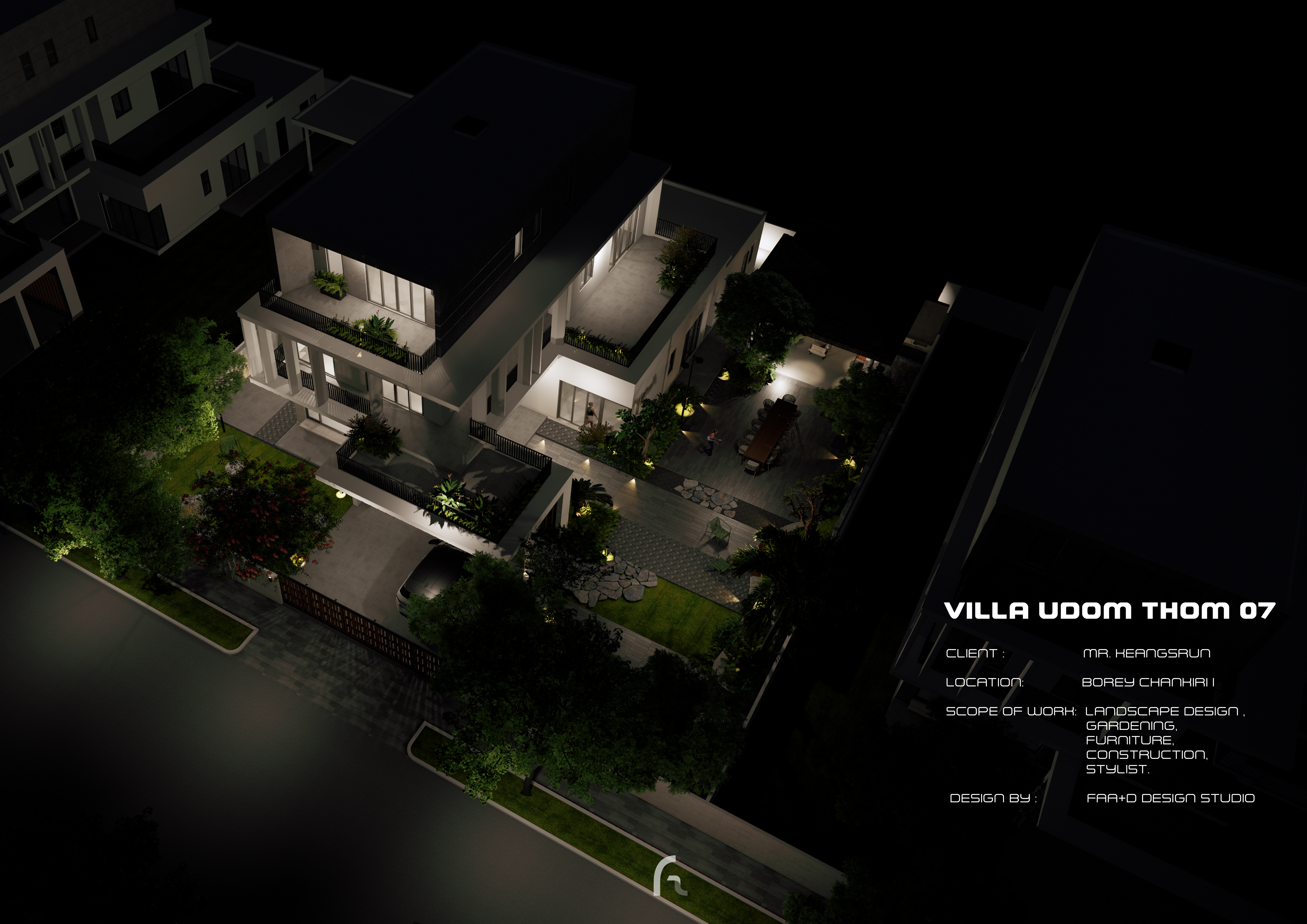 LANSCAPE DESIGN- VILLA UDOM THOM 07-14