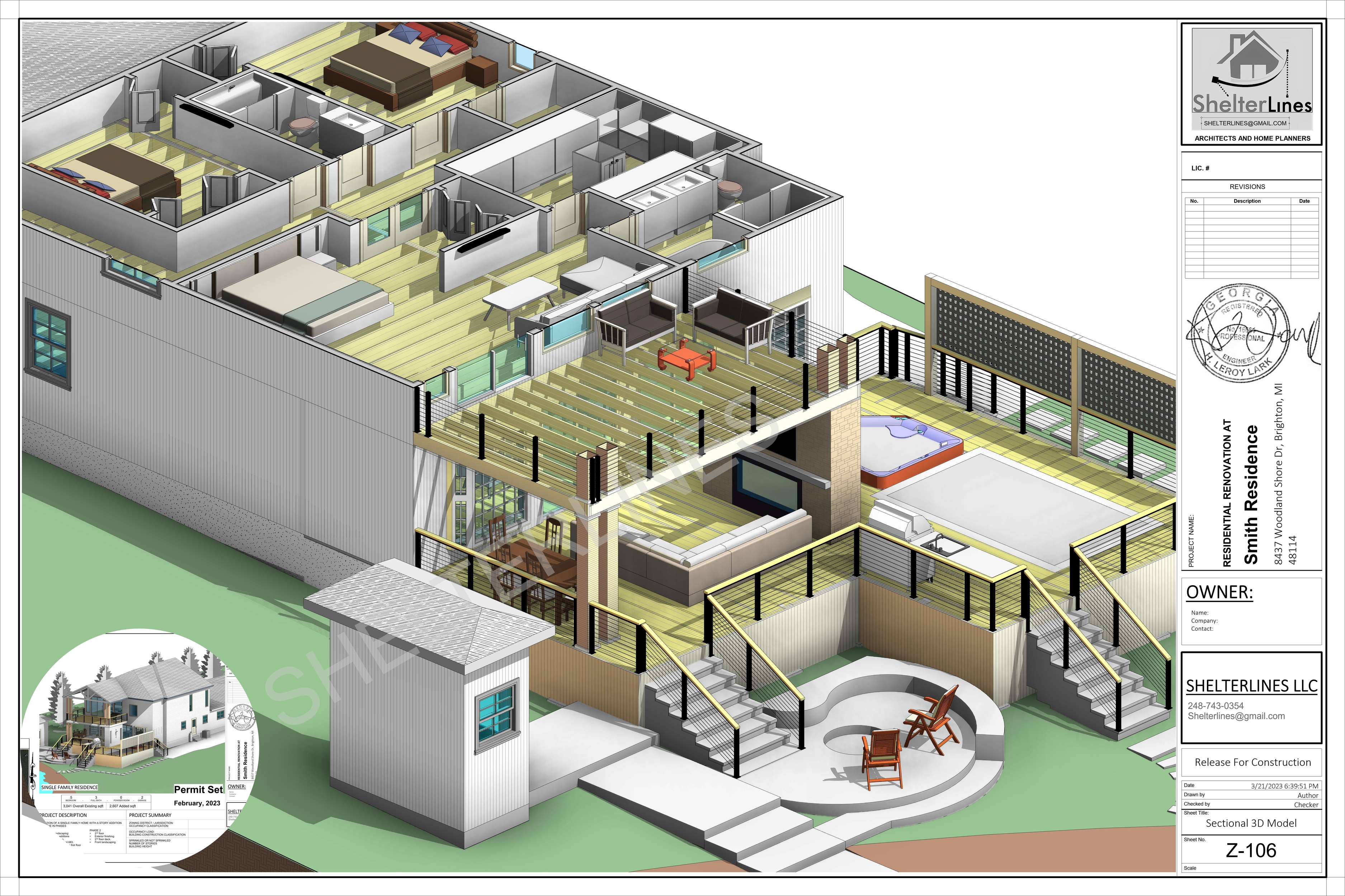 3D MODELING AND RENDER FOR SECOND STORY ADDITION-6