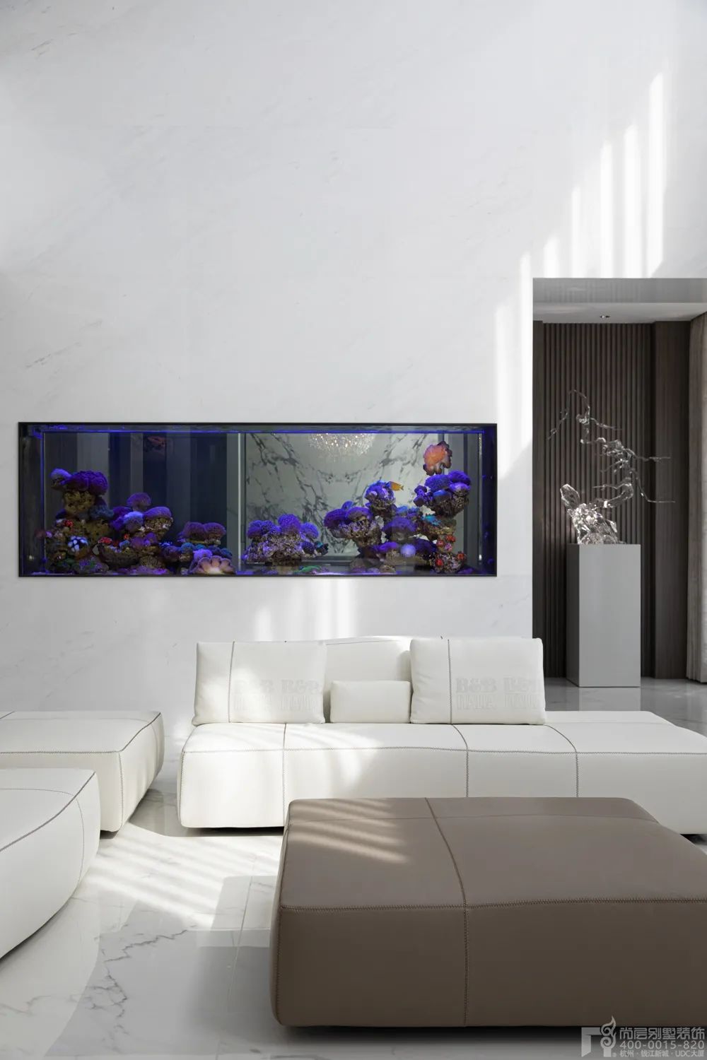 1250㎡现代奢华别墅设计丨尚层别墅装饰-22