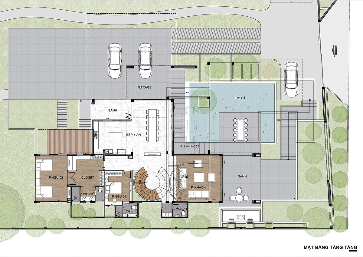 现代越南乡村别墅设计-38