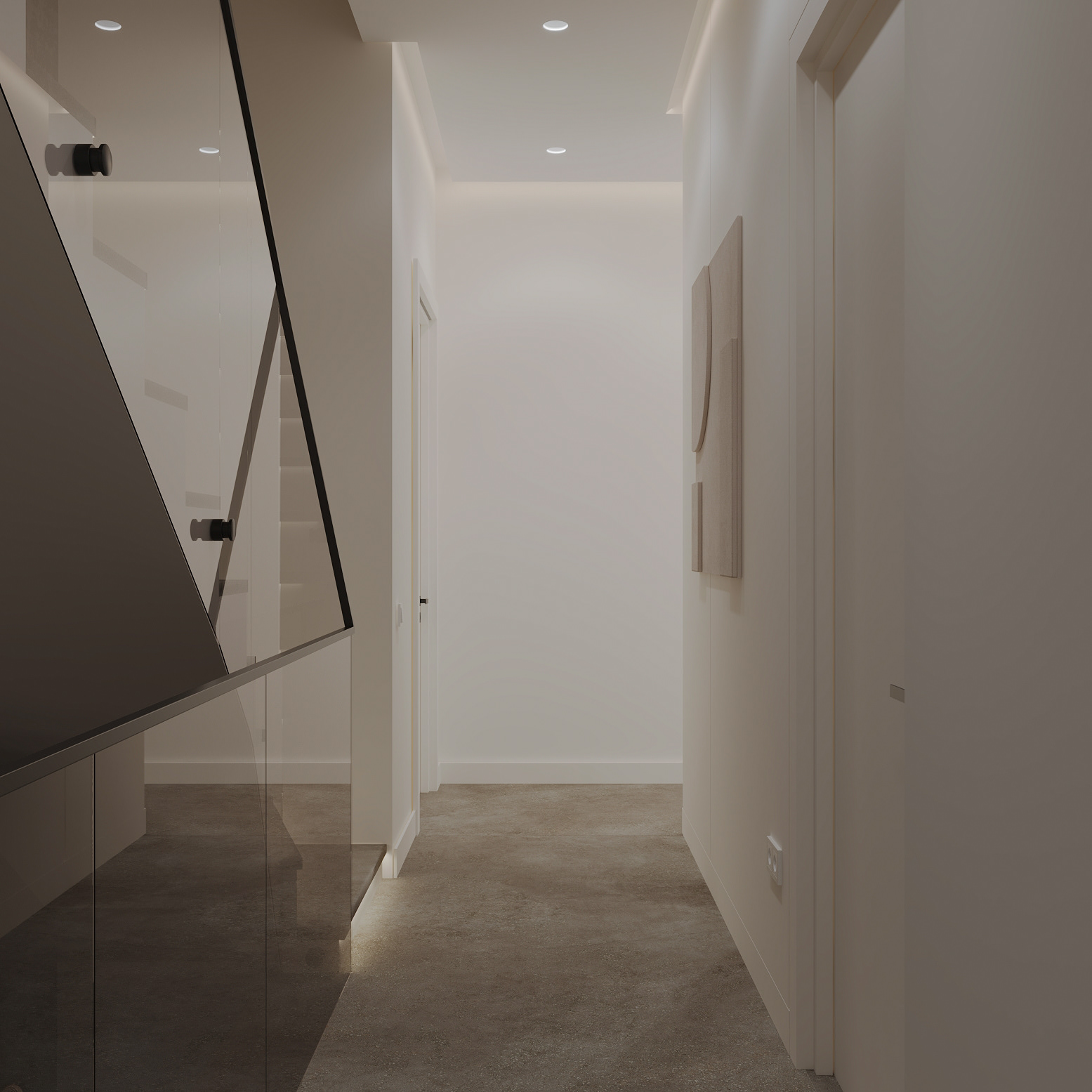 Scandinavian private house interior design-55