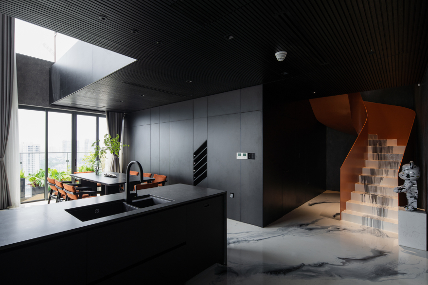 黑石顶层公寓丨越南丨APS Concept-45