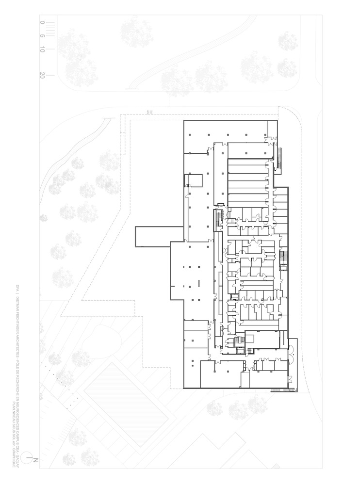 巴黎萨克雷神经科学研究所丨法国巴黎丨Dietmar Feichtinger Architectes-62