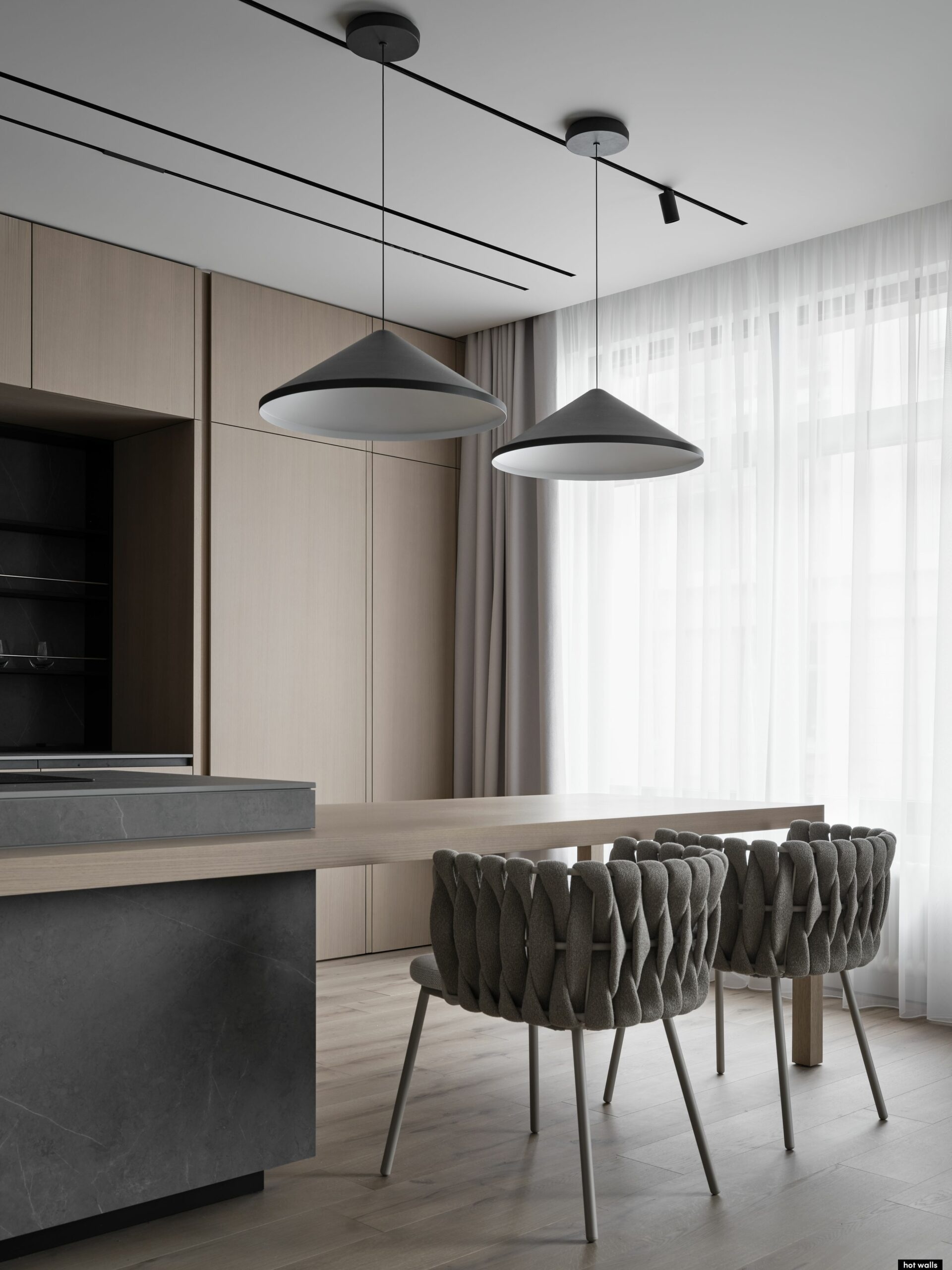 100平米大地色系公寓 | hotwalls作品-14