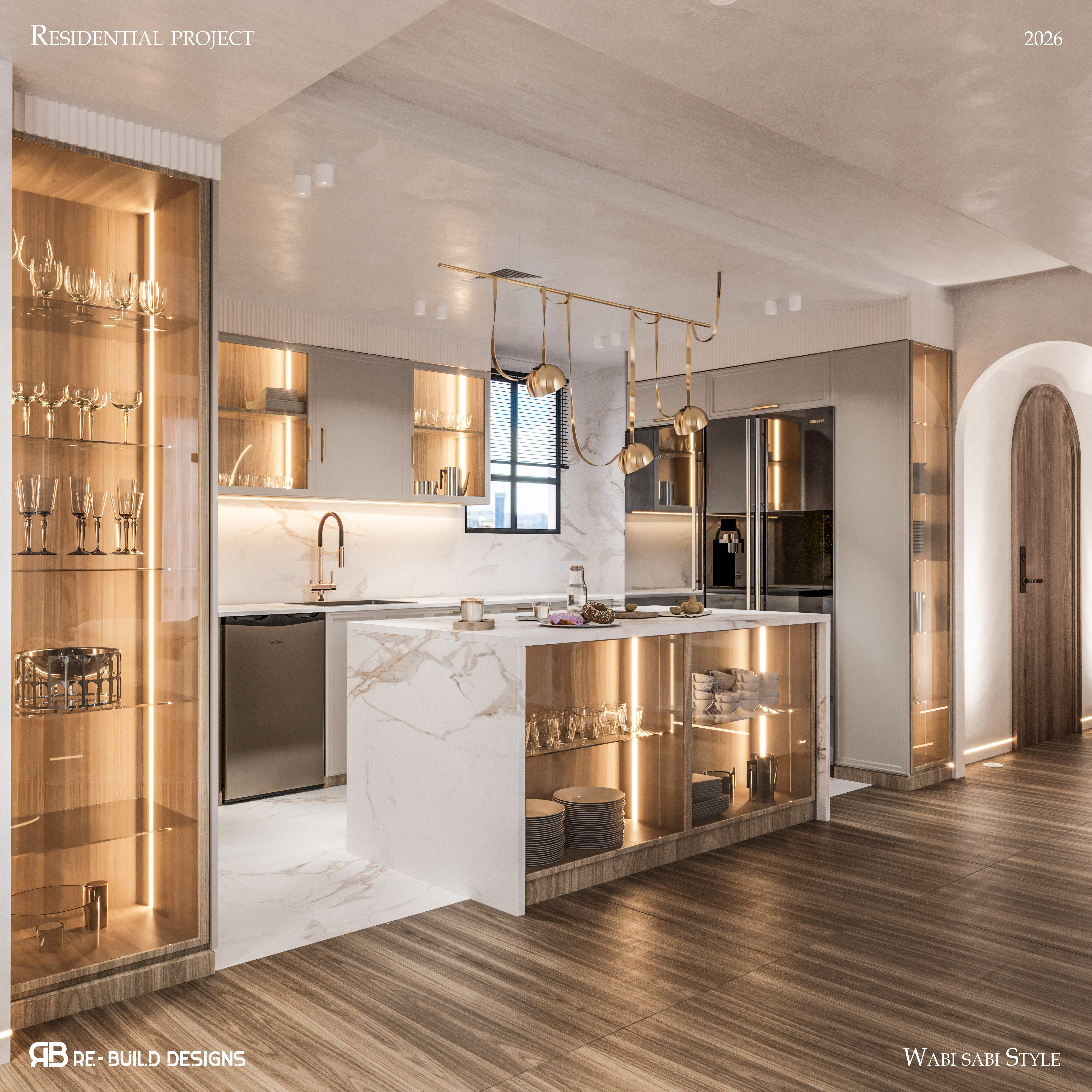 WABI SABI接待处室内设计丨埃及亚历山大丨Re  Build Designs-25