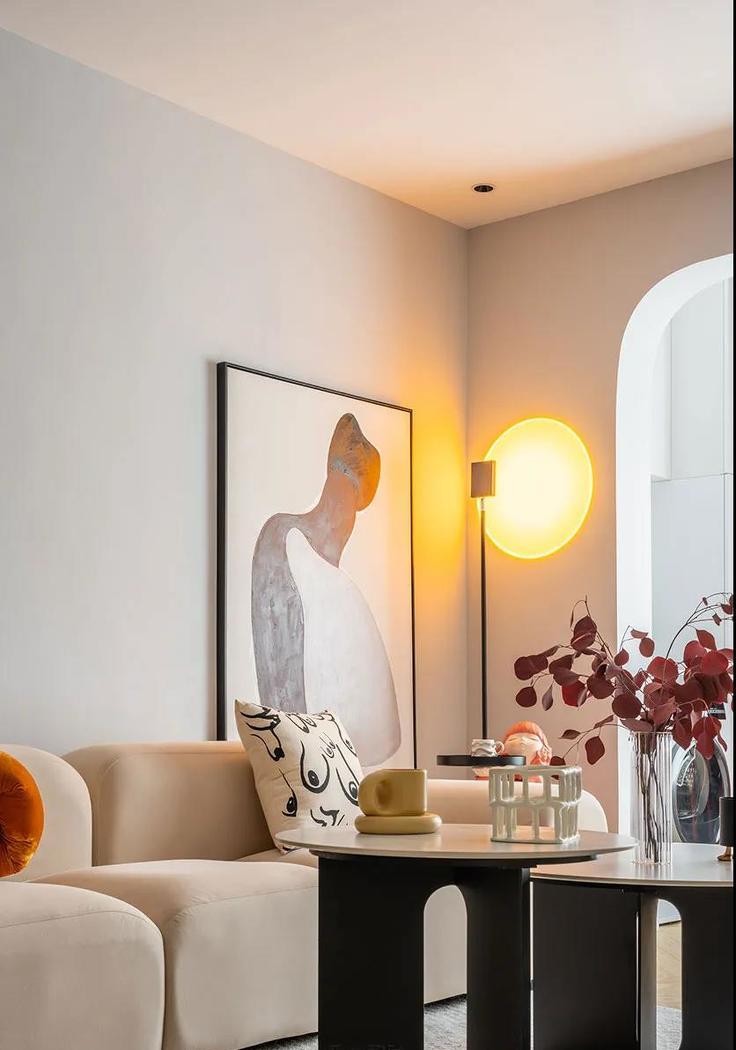 日落灯下的简约治愈之家-19