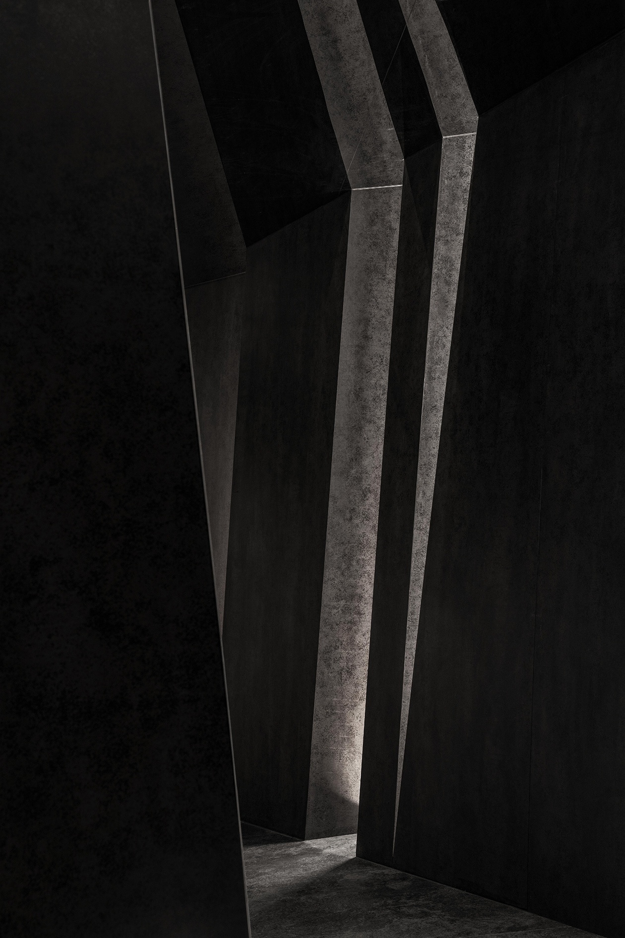 德赛斯岩板展厅丨中国济南丨半舍设计-42