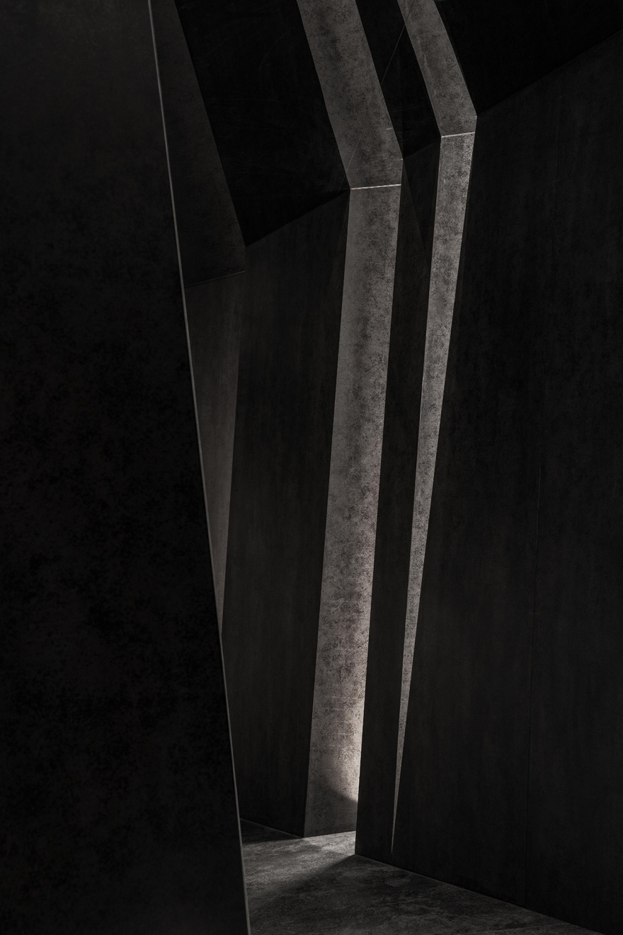 德赛斯岩板展厅丨中国济南丨半舍设计-42