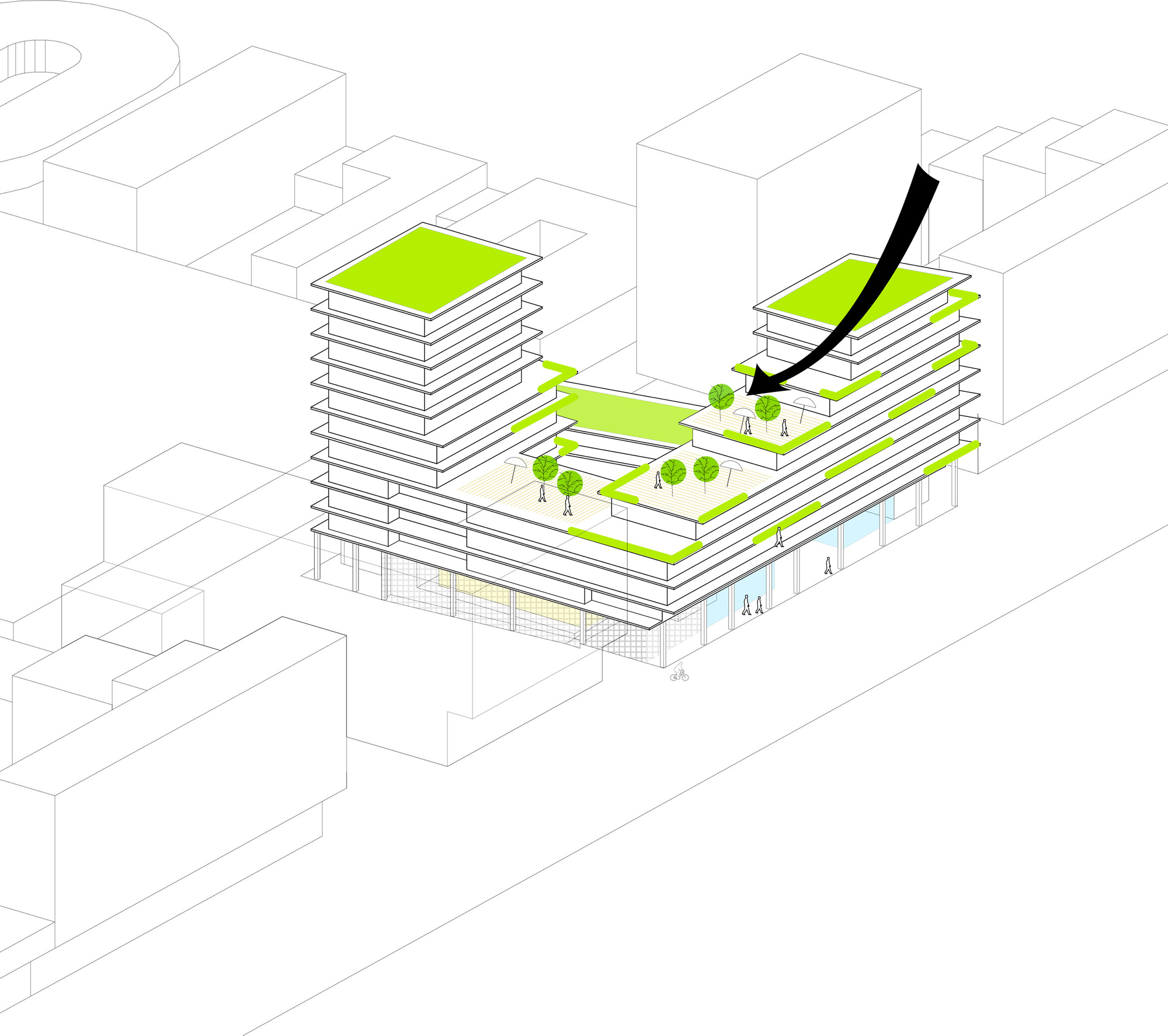 罗莎·帕克斯公寓丨法国第戎丨Hamonic+Masson & Associés-20