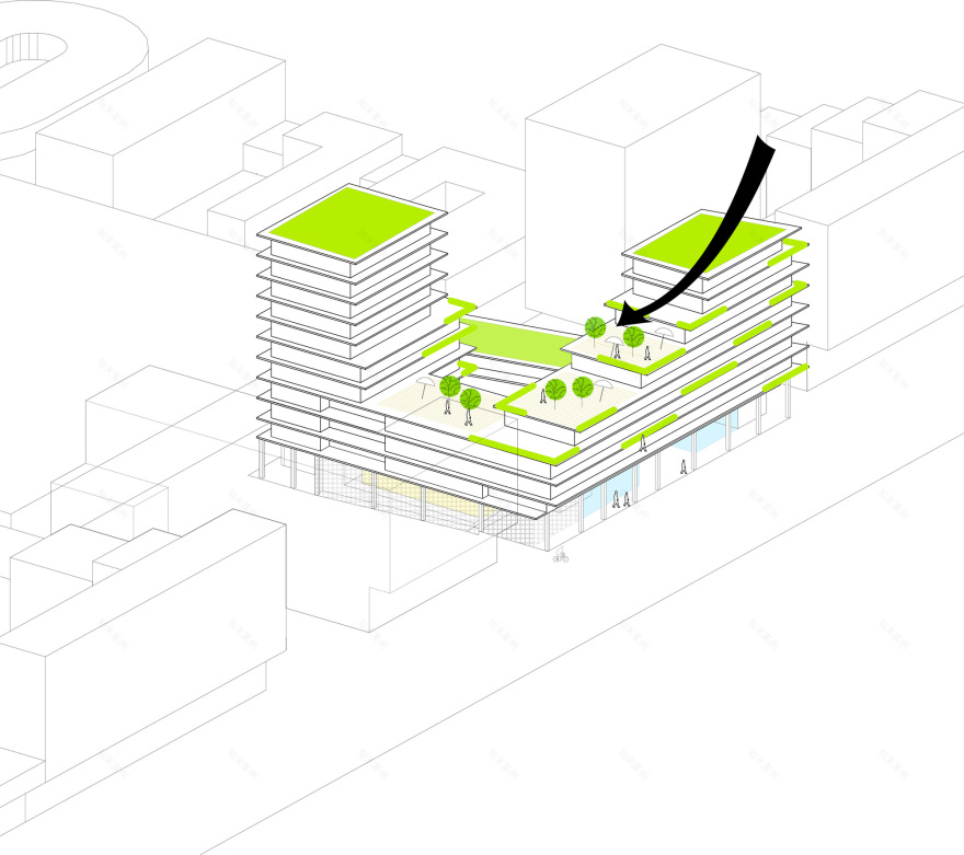 罗莎·帕克斯公寓丨法国第戎丨Hamonic+Masson & Associés-20