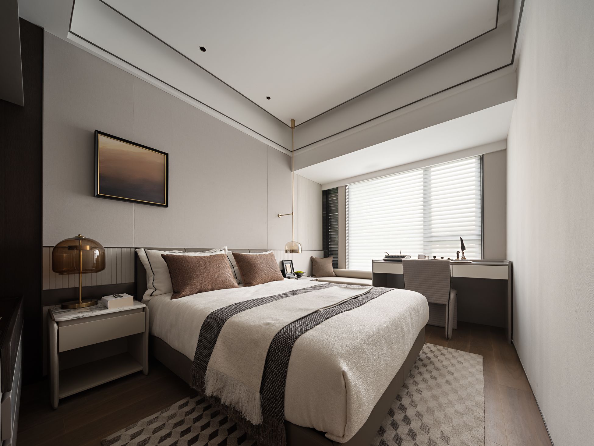 INNEST意巢设计：现代轻奢风的家简约又不失生活的格调-3