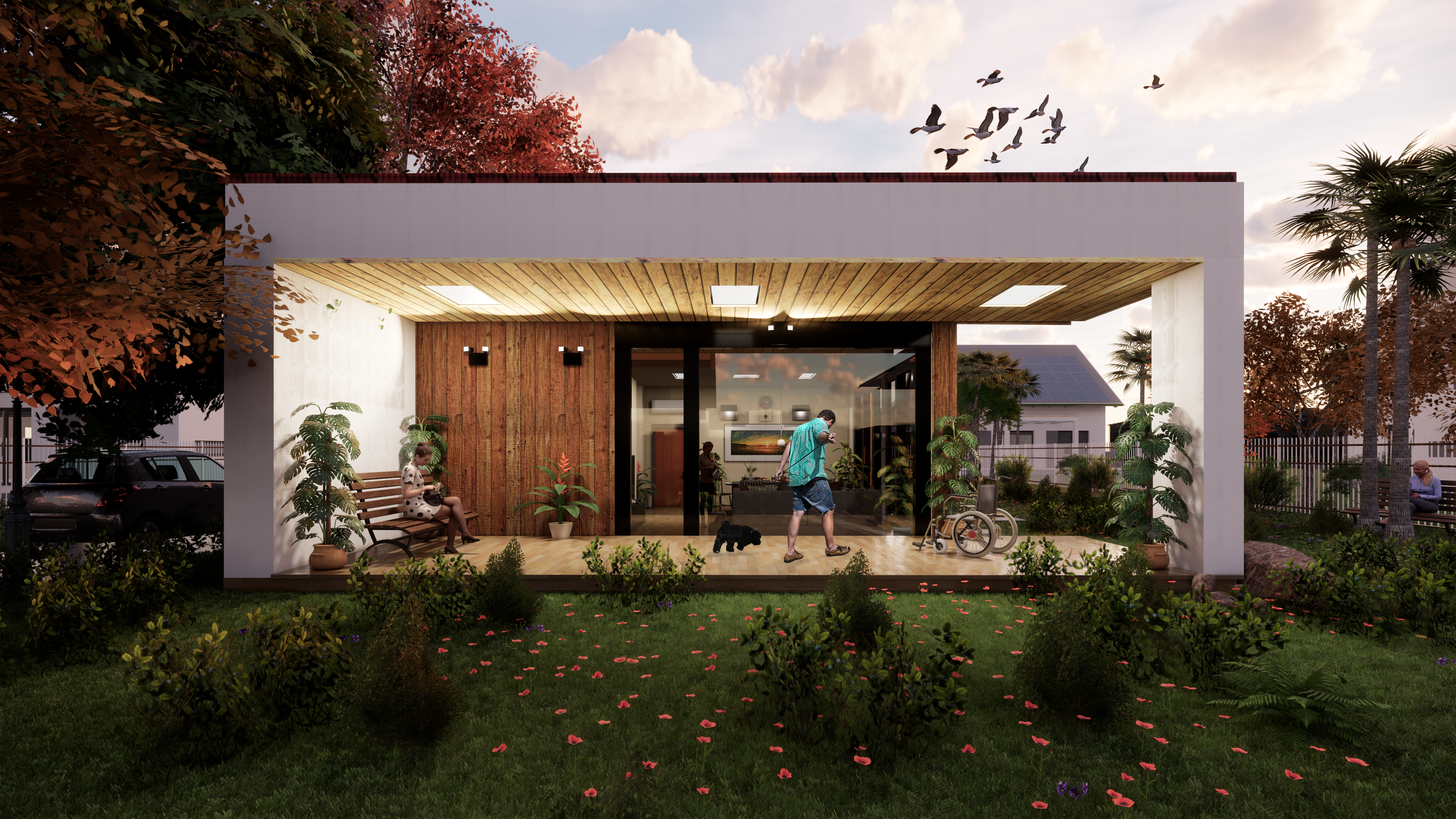 Small Bioclimatic House-3