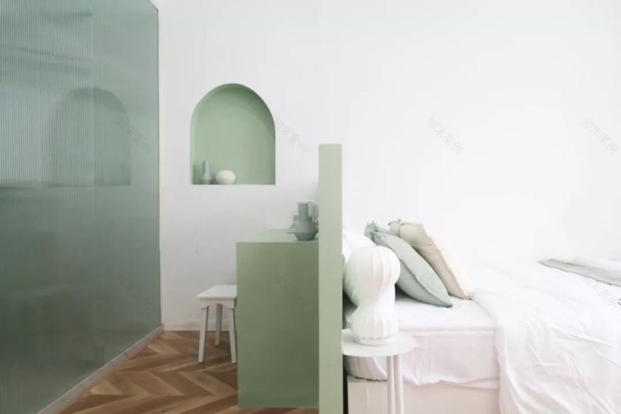 薄荷绿,泳池、星空房、落地窗、浴缸一个都不能少!-73