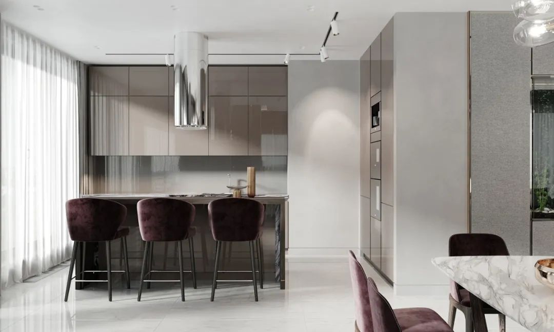 高级灰金属风格住宅丨俄罗斯丨俄罗斯圣彼得堡设计师 Gavriil Verbitsky-48