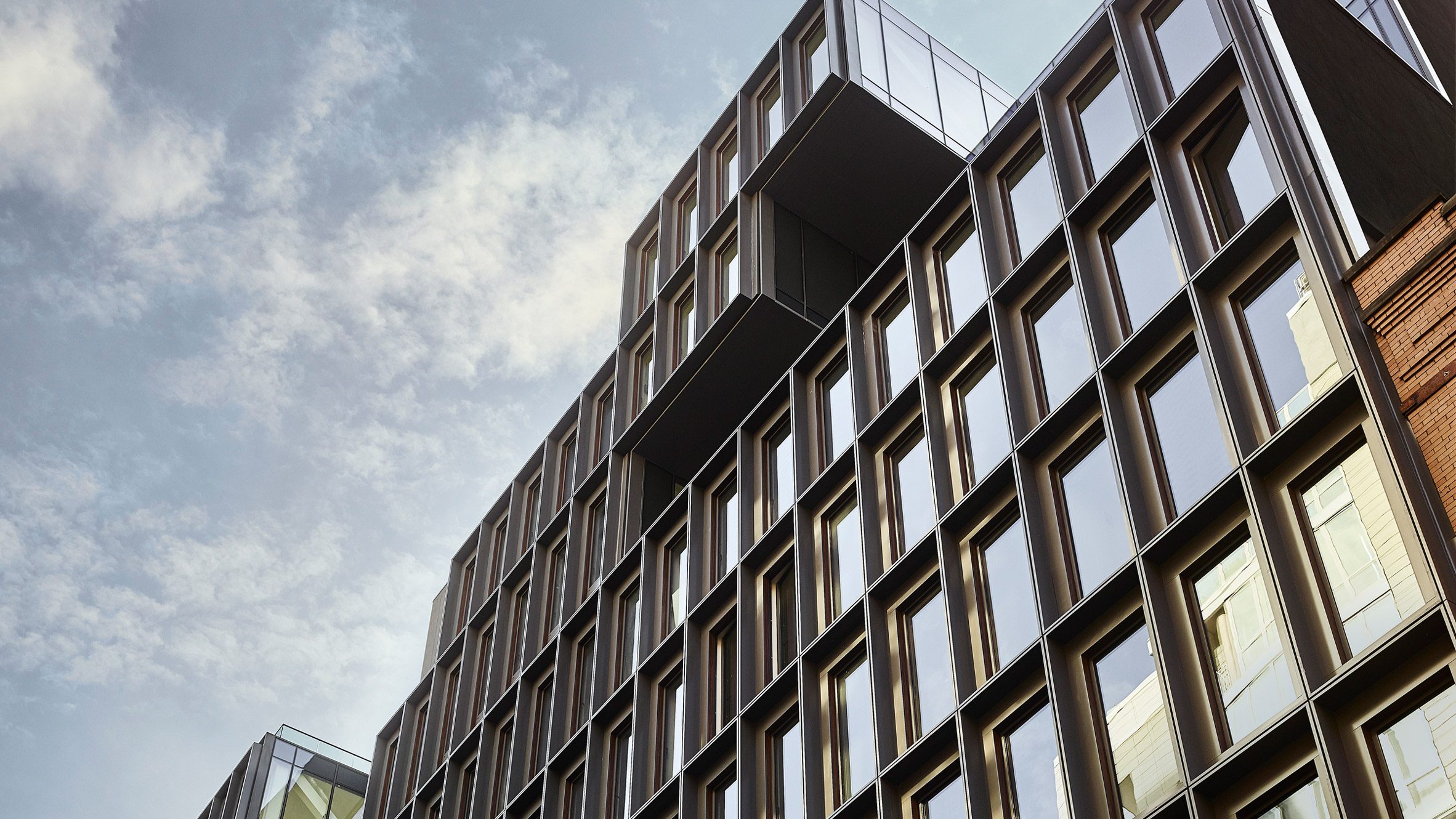 ODA creates thick gridded facade for Manhattan condo building-0