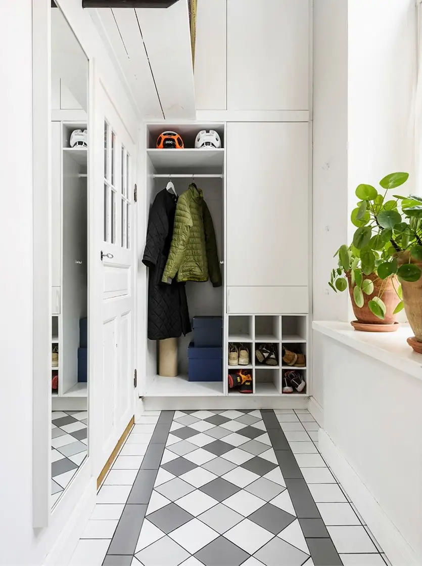 瑞典斯德哥尔摩 54m2 优化一居室，带阁楼卧室和私人花园-17