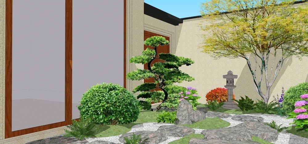 草月流打造禅意庭院，呈现现代生活雅致空间-15