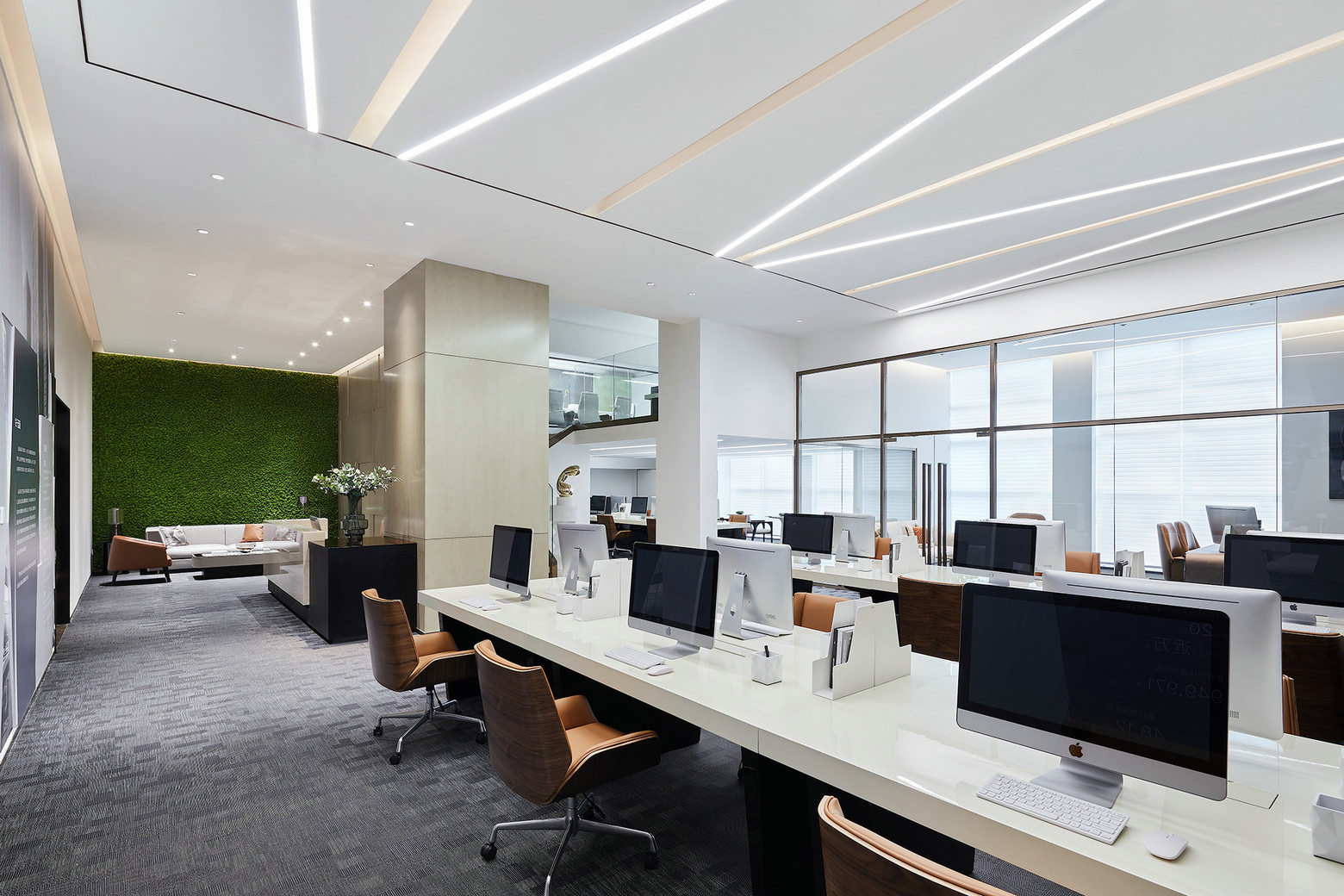 如墨设计｜创意美学玩转空中Loft办公样板-21