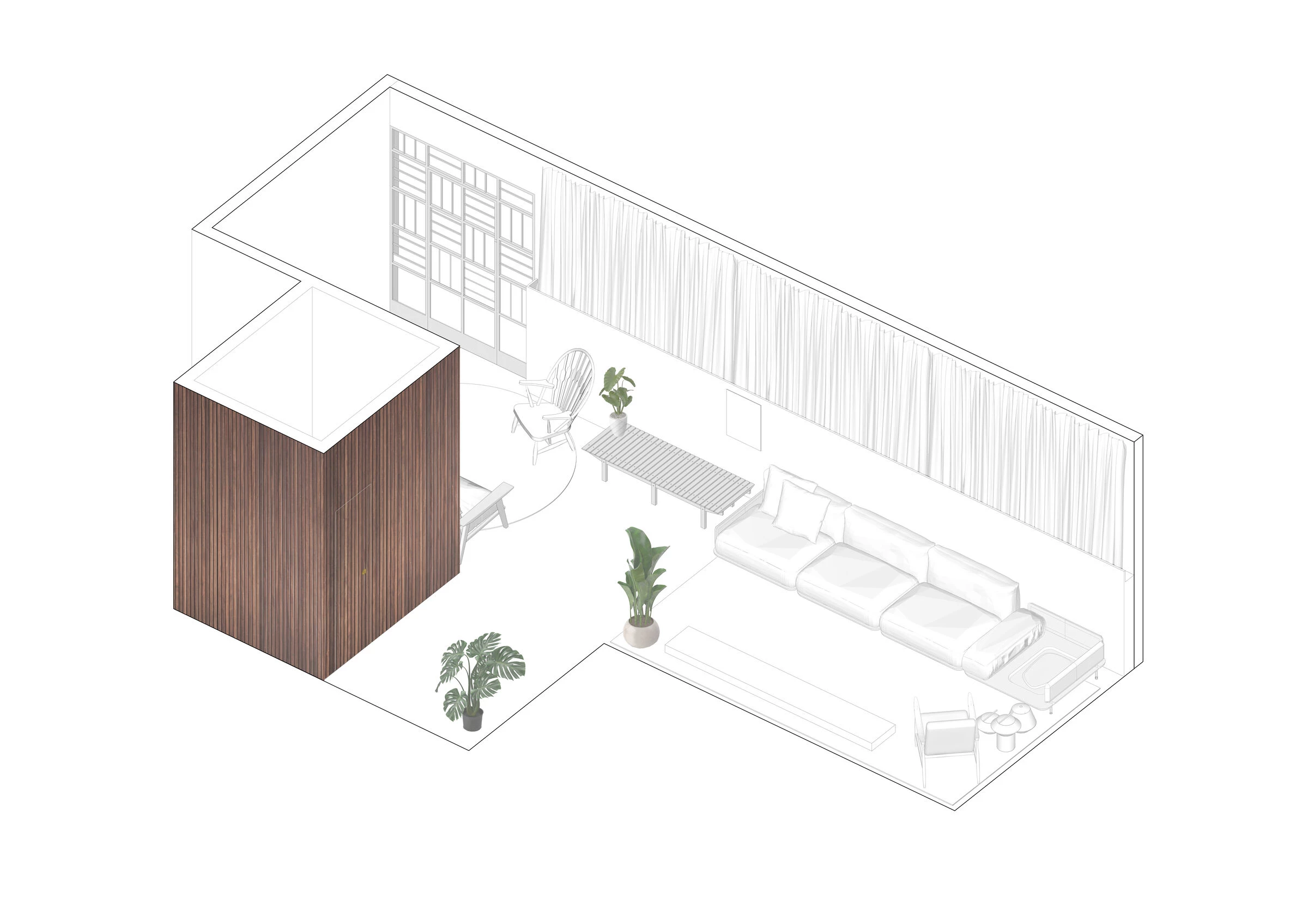 巴西贝尔奥里藏特的现代主义之家丨Pedro Haruf Arquitetura,Design-39