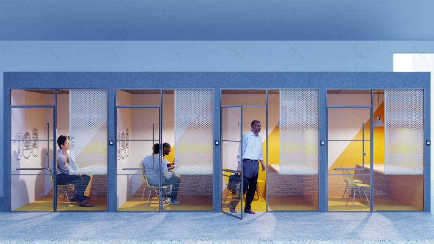 英国烟草柬埔寨工厂变身创意办公空间-8