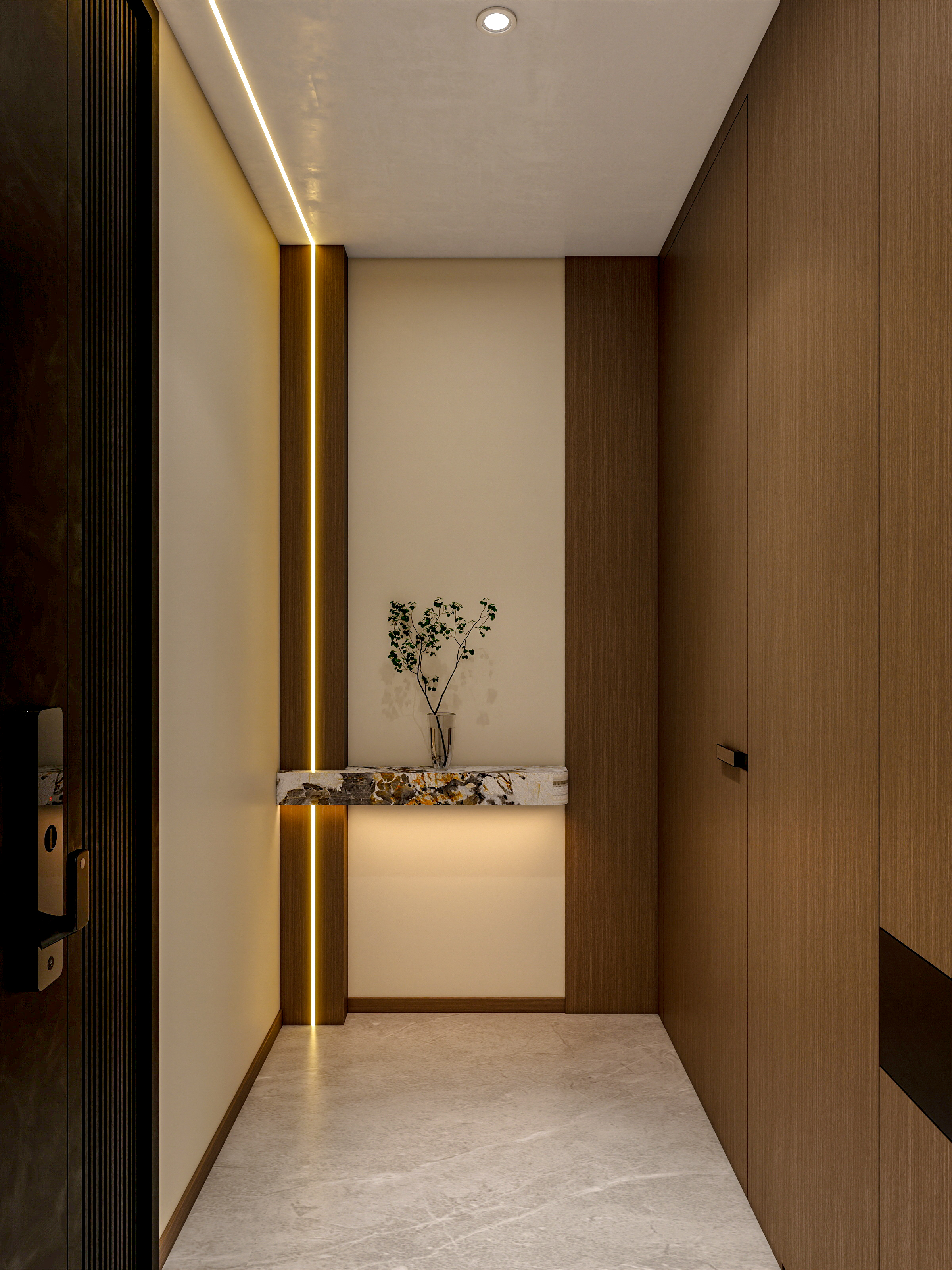 四川成都锦熙华庭鹭湾一号（138平方意式极简三居室）-28