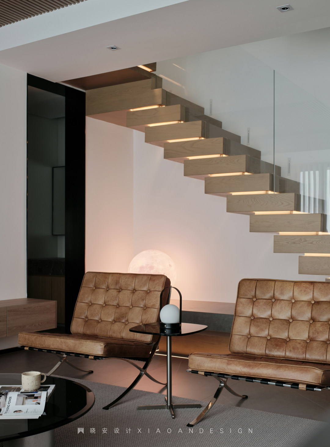 光之诗 · 160㎡极简私宅设计丨晓安设计-25