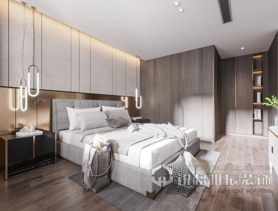 西安曲江·郑家大宅 | 现代轻奢的优雅空间-108