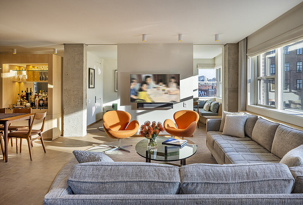西村公寓丨美国纽约市丨Andrew Franz Architect-1